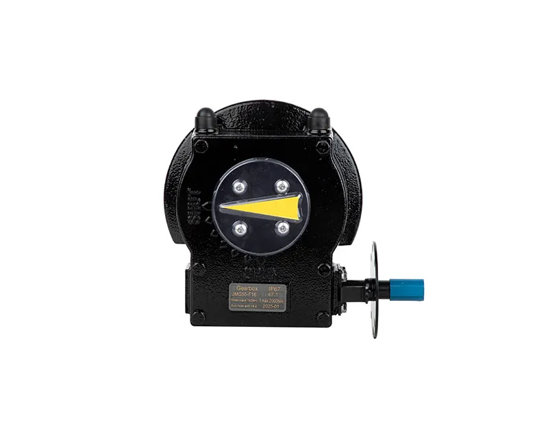 /JMG Series Rotary Valve Gearbox With Scale Indicator