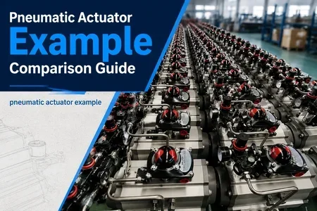 pneumatic actuator example illustration