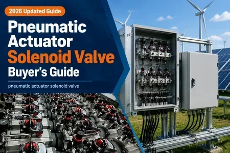 pneumatic actuator solenoid valve illustration
