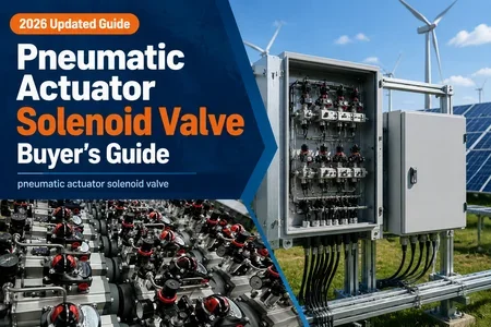 pneumatic actuator solenoid valve illustration