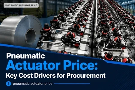 pneumatic actuator price illustration