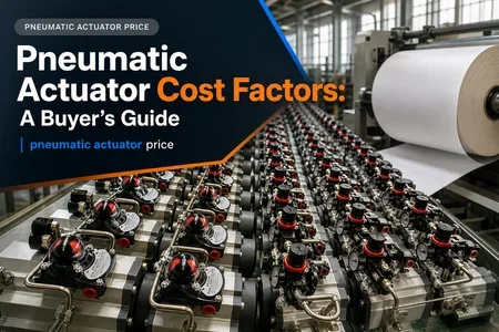 pneumatic actuator price illustration