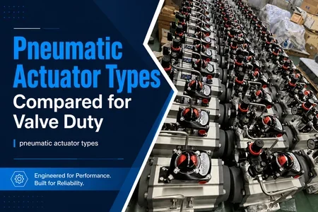 pneumatic actuator types illustration
