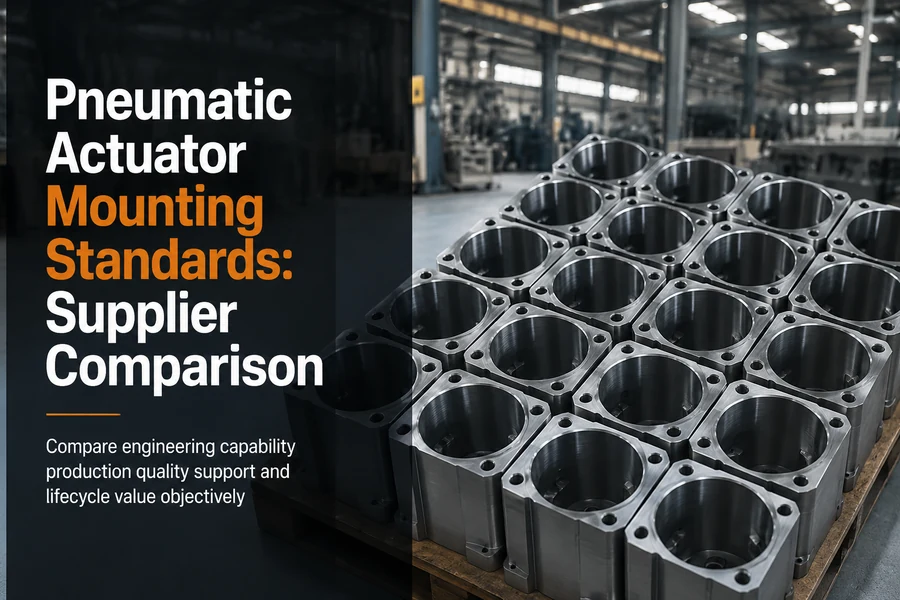 pneumatic actuator mounting standards promotional poster for Pneumatic Actuator Mounting Standards: Supplier Comparison